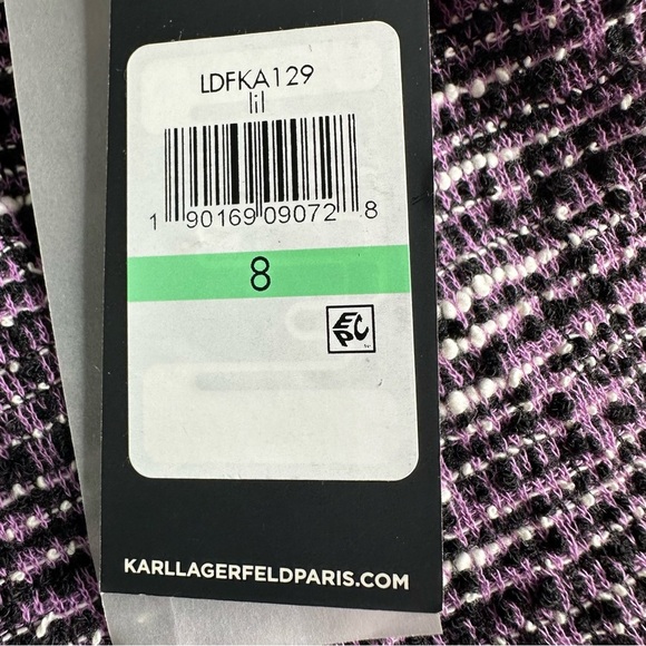 NWT Karl Lagerfeld Paris Camilo Tweed
Knit Dress. Size 8 - Picture 8 of 12